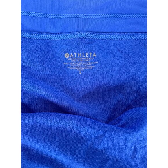 💙 Athleta Royal Blue Performance Running Gym Shorts Large 💙 - Picture 8 of 10